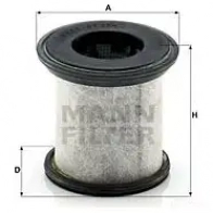 Фильтр вентиляции картерных газов MANN-FILTER 4011558417604 F3 VPMAP 66974 lc1002x