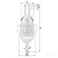 Топливный фильтр MANN-FILTER 4011558900328 wk315(10) 4NAO CZ 67884 - Изображение 2