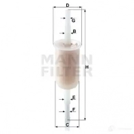 Топливный фильтр MANN-FILTER 4011558900427 wk32(10) 1FN7 1F 67886 - Изображение 5
