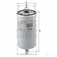 Топливный фильтр MANN-FILTER 67779 4011558862107 wdk725 R4ND OW - Изображение 6