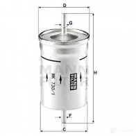 Топливный фильтр MANN-FILTER wk7301 4011558916206 68080 O 3EPFW - Изображение 4