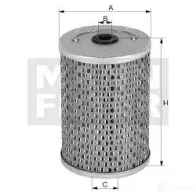 Топливный фильтр MANN-FILTER p10181 HAGS1 O 67078 4011558553104