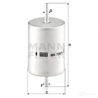 Топливный фильтр MANN-FILTER ENMR EI 68083 4011558944100 wk7305 - Изображение 5