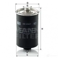 Топливный фильтр MANN-FILTER Z86HV S 4011558904401 68239 wk8341 - Изображение 4