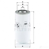 Топливный фильтр MANN-FILTER 4011558970604 wk929x 68354 6 JTBZ - Изображение 5