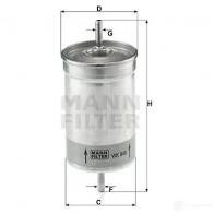 Топливный фильтр MANN-FILTER 3OI OV 4011558911409 68275 wk849 - Изображение 5