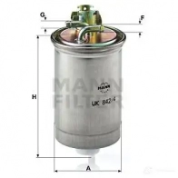Топливный фильтр MANN-FILTER wk8424 68262 4011558902407 IRJY2 V - Изображение 4