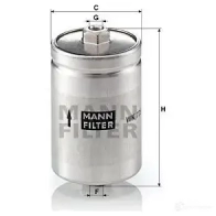Топливный фильтр MANN-FILTER 4011558914301 IH VBRG wk725 68071 - Изображение 5