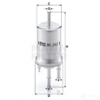 Топливный фильтр MANN-FILTER 68041 4011558955601 QZ H6Y7 wk692 - Изображение 3