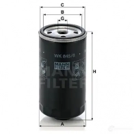 Топливный фильтр MANN-FILTER 4011558933500 wk8456 PR0F WQ 68271