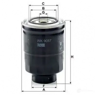 Топливный фильтр MANN-FILTER 4011558088880 MMENX 3 1424304283 wk9057z - Изображение 5