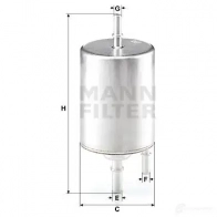 Топливный фильтр MANN-FILTER 68060 4011558945305 8LEP S wk7204 - Изображение 5