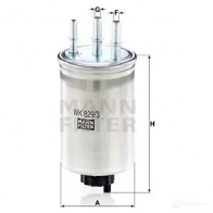 Топливный фильтр MANN-FILTER 68224 4011558953300 wk8293 QJ U8W - Изображение 4