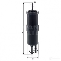 Топливный фильтр MANN-FILTER ORS WP 1436758562 wk6030 - Изображение 5