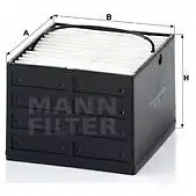 Топливный фильтр MANN-FILTER 2 CF90 67230 pu88 4011558002336