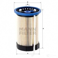 Топливный фильтр MANN-FILTER 67211 FF PX0 pu8014 4011558068936 - Изображение 5