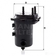 Топливный фильтр MANN-FILTER 4011558965709 Nissan Kubistar (X76) 1 Фургон 1.5 dCi 65 л.с. 2003 – 2025 TMJ GN8R wk9398x