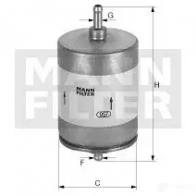 Топливный фильтр MANN-FILTER 4011558934507 wk504 67929 0 TT83OB