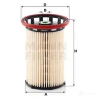 Топливный фильтр MANN-FILTER pu8007 4011558024567 67206 S7 533 - Изображение 5