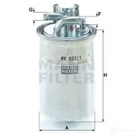 Топливный фильтр MANN-FILTER 68213 4JKHX I wk8231 4011558938901 - Изображение 7