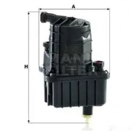 Топливный фильтр MANN-FILTER QFO 0FX2 wk9393 68371 4011558952204 - Изображение 4