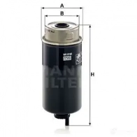 Топливный фильтр MANN-FILTER HZ WZW wk8160 1423017354 4011558969202