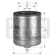 Топливный фильтр MANN-FILTER 4011558904302 DG0D U1E Nissan Terrano (R20) 2 Кроссовер 2.7 TD 4WD 101 л.с. 1993 – 2002 wk9406