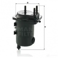 Топливный фильтр MANN-FILTER D7 N504H 4011558968403 wk93912x 68366