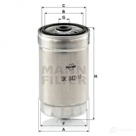 Топливный фильтр MANN-FILTER 4011558935207 B2O3 9 68244 wk84210
