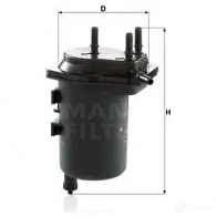 Топливный фильтр MANN-FILTER 4011558952402 wk9395 5J ZTO2 68373