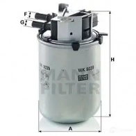 Топливный фильтр MANN-FILTER wk9039 1437609890 LG UJY - Изображение 7