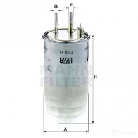 Топливный фильтр MANN-FILTER G1FD M 68337 4011558070731 wk9053z - Изображение 5