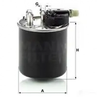 Топливный фильтр MANN-FILTER wk82014 X105KO T 4011558061524 68197 - Изображение 4