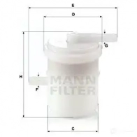 Топливный фильтр MANN-FILTER 4011558910709 wk4281 9JD 6HEH 67912 - Изображение 6