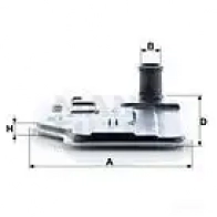Фильтр АКПП, гидравлический MANN-FILTER h27001 YRFU H 66561 4011558043148 - Изображение 5
