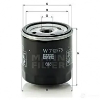 Масляный фильтр MANN-FILTER RL6O JE w71275 4011558744502 67440 - Изображение 7
