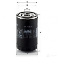 Масляный фильтр MANN-FILTER 4011558730307 67480 w71930 R462 3 - Изображение 6