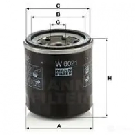 Масляный фильтр MANN-FILTER 67385 J 8VVJZ 4011558065904 w6021 - Изображение 5