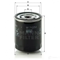 Масляный фильтр MANN-FILTER 67436 ZGJV 9A 4011558731106 w71254 - Изображение 6