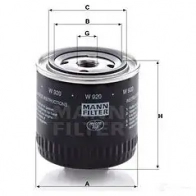 Масляный фильтр MANN-FILTER 4011558709402 w920 67564 QG G3W - Изображение 5