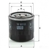 Масляный фильтр MANN-FILTER 67383 4011558055974 3D3 R5O w6018 - Изображение 5