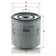 Масляный фильтр MANN-FILTER JQGND C 4011558036010 67449 w71295 - Изображение 7