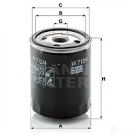 Масляный фильтр MANN-FILTER 2L XYNF 4011558701000 67427 w7124 - Изображение 5