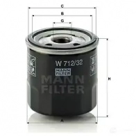 Масляный фильтр MANN-FILTER 4011558702106 L Y4N0X 67425 w71232