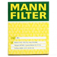 Масляный фильтр MANN-FILTER w6101 4011558738204 YQ9R QD 67386 - Изображение 6