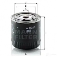Масляный фильтр MANN-FILTER TB R4Q w92023 4011558710309 67574 - Изображение 5