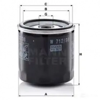 Масляный фильтр MANN-FILTER 4011558083038 39 4XY w71298 1204951564 - Изображение 6