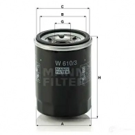Масляный фильтр MANN-FILTER 4011558738402 GX7UX 2 w6103 67388 - Изображение 7