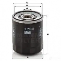Масляный фильтр MANN-FILTER w7058 3PFZ IP 1437598835 - Изображение 5