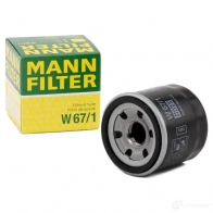 Масляный фильтр MANN-FILTER w671 4011558738006 S6WR R 67395 - Изображение 2